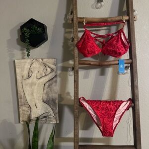 Cupshe Red Bikini Swimwear